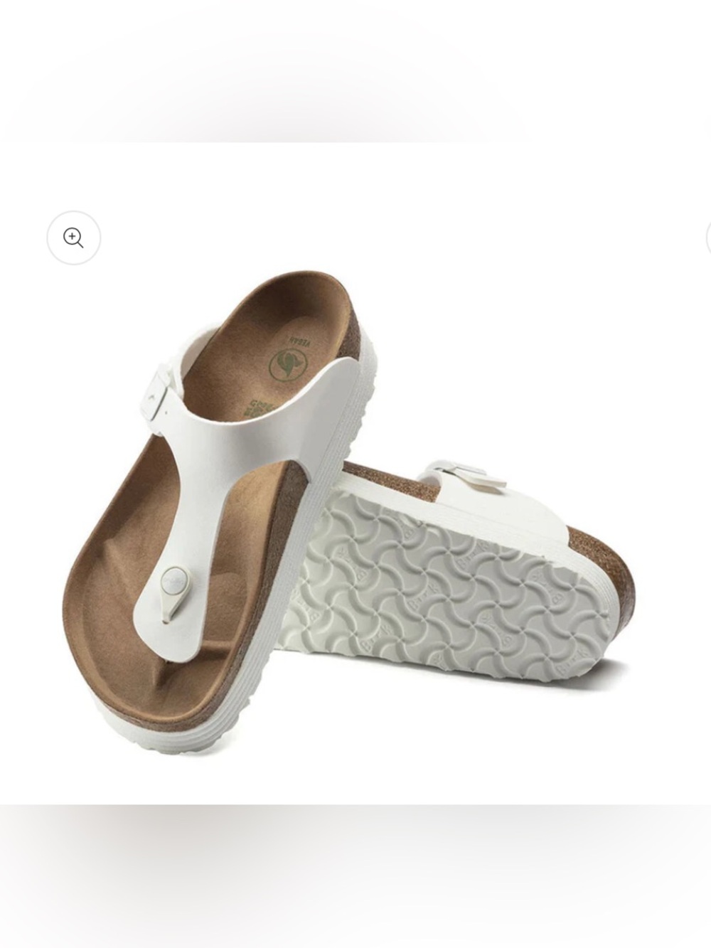 Birkenstock Papillio Platform Vegan Gizeh Sandals